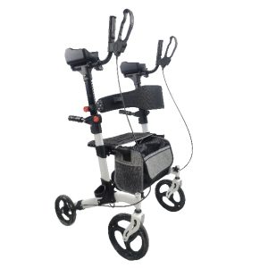 AR-029 Podpórka rehabilitacyjna 4-kołowa aluminiowa z podparciem łokci. SUPPORT PLUS ARmedical