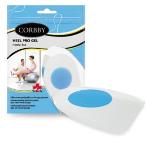 Heel Pro Gel podpiętki żelowe na ostrogi Corbby