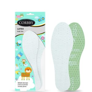 Latex wkładki z zapachem sosny dziecięce roz.22/34 Corbby