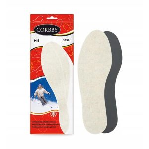 Miś zimowe wkładki z wełny owczej Corbby