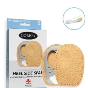 Heel Side Spar podpiętka skórzana-ostroga boczne Corbby