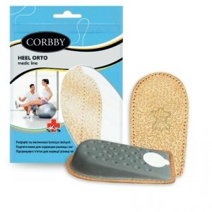 Heel Orto podpiętka lateksowa 2cm Corbby