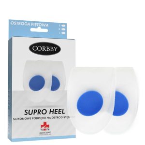 Supro Heel silikonowe podpiętki na ostrogi piętowe Corbby