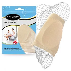 Gel Comfort opaska na płaskostopie podłużne Corbby