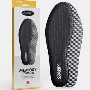 Memory Comfort wkładki z pamięcią kształtu stopy Corbby