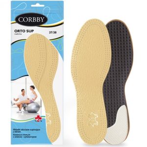 Orto Sup wkładka skórzana z klinem Corbby