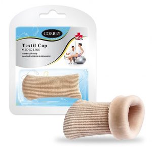 Textil Cap osłona z dzianiną na palce stopy Corbby