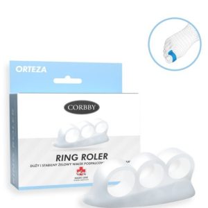 Ring Roler wałek podpalcowy z pierścieniami Corbby