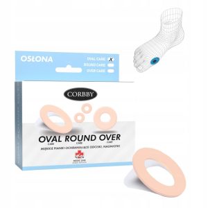 Over Care kółeczka poduszkowate plasterki na odciski,nagniotki Corbby