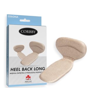 Heel Back Long zapiętka z poduszką podpiętkową Corbby