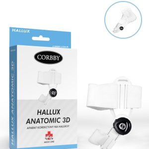 Hallux Anatomic 3D aparat korekcyjny na haluksy Corbby