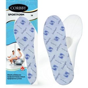 Sportform wkładki do butów sportowych Corbby