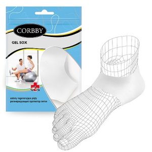 Gel Sox osłony regenerujące pięty Corbby