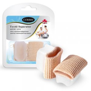 Textil Separator osłona z separatorem palcowym Corbby