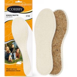 Kokos Frotte wkładki z naturalnych wlókien kokosowych Corbby