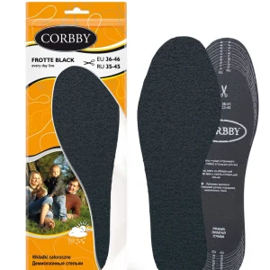Frotte czarne wkładki z węglem aktywnym roz.36/46 Corbby