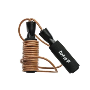 Skakanka skórzana regulowana z łożyskami 2,75 m DrFit